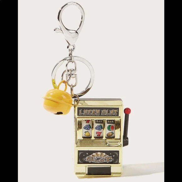 🎰 Spinning Arcade Game Toy Purse clip / keychain - Picture 3 of 5